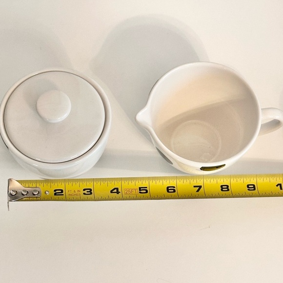 Kate Spade NY Lenox All In Good Taste Black White Polka Dot Sugar Creamer Set - Picture 9 of 9